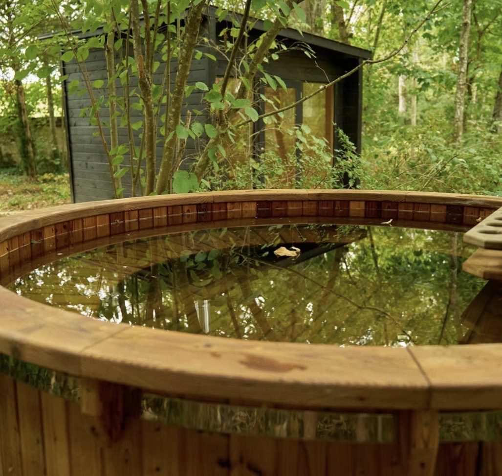 The woodland hot tub